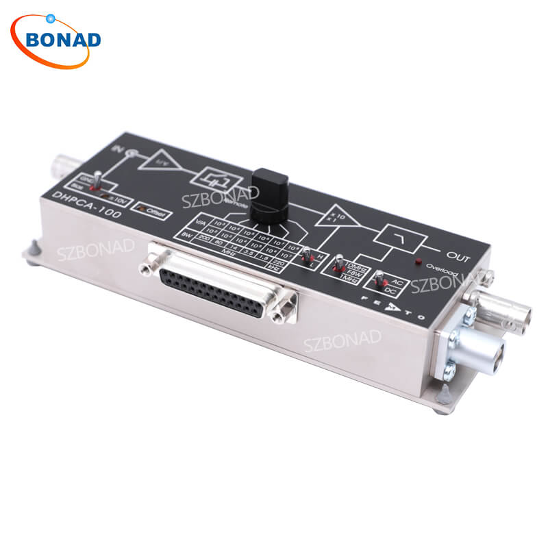 DHPCA-100可變(bian)增益電流(liu)放大(da)器(qi)低(di)譟(zao)聲(sheng)