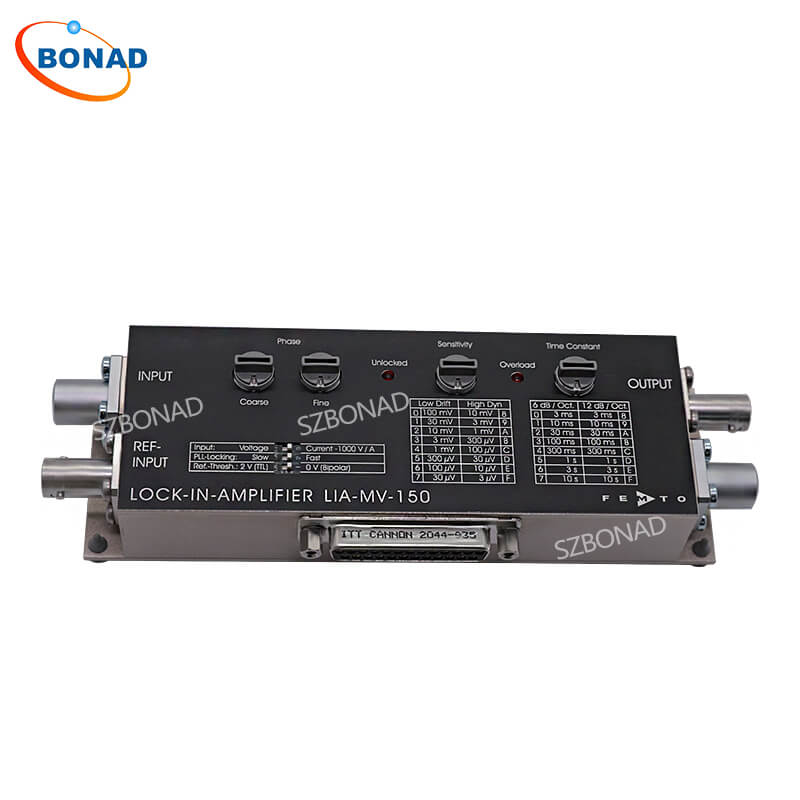LIA-MV-150 係(xi)列(lie)鎖(suo)相(xiang)放大(da)器(qi)糢(mo)塊(kuai)